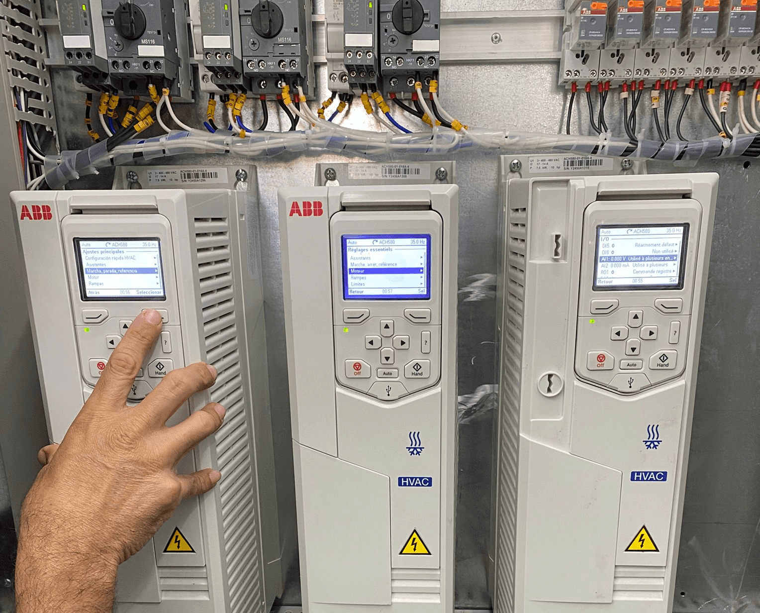 Medium voltage drive commissioning 3