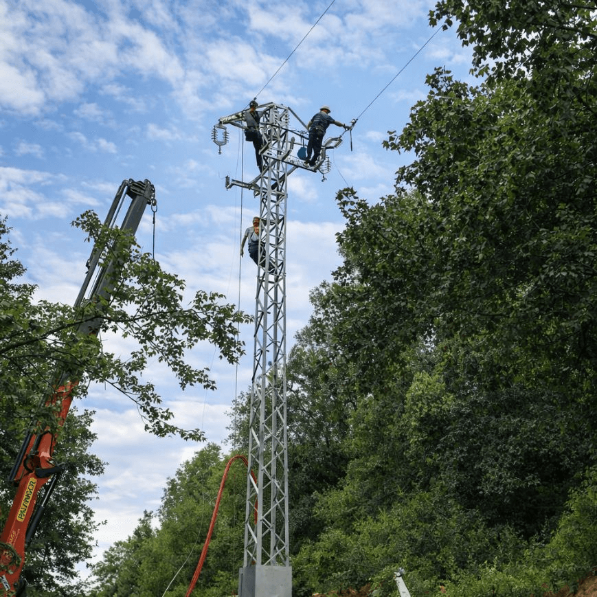 Medium voltage grid connection