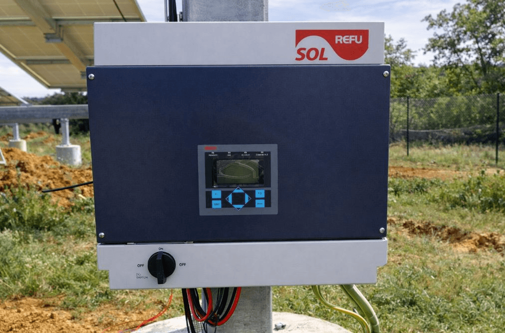 Solar power plant installation 3